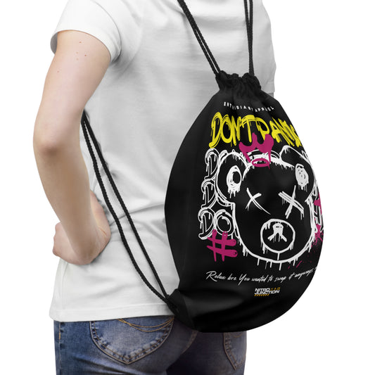 Don't Panic Drawstring Bag