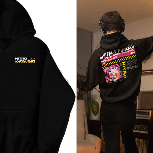Buffalo Powered Pullover Hoodie (Premium)