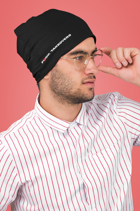 F*** Takeovers Skullcap Beanie